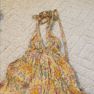 Floral Halter Dress